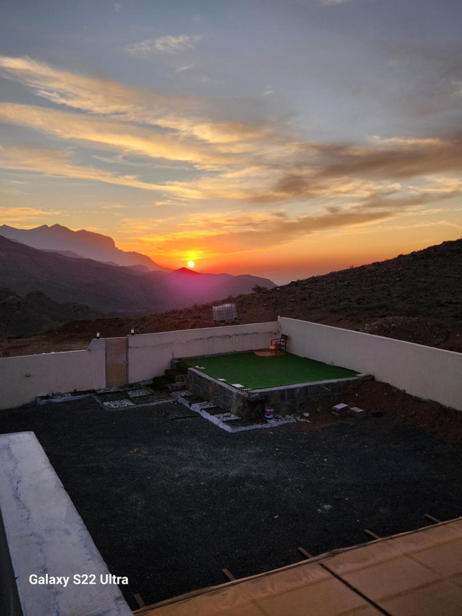 Sunset View Hill Jabal Shams Villa Misfah Exterior photo