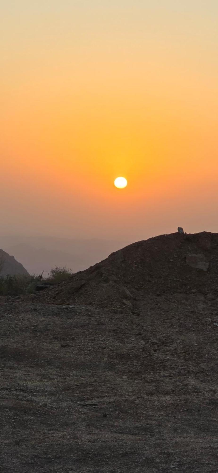 Sunset View Hill Jabal Shams Villa Misfah Exterior photo